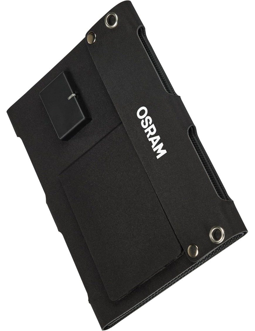 OSRAM BATTERYcharge SOLAR OFSP20 składany panel solarny 20 W USB-C/USB-A, IP65