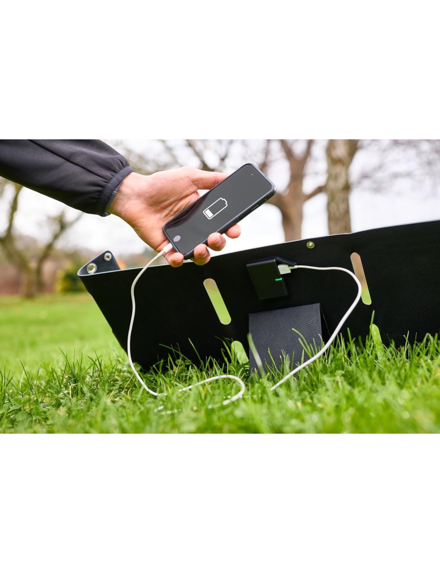OSRAM BATTERYcharge SOLAR OFSP20 składany panel solarny 20 W USB-C/USB-A, IP65