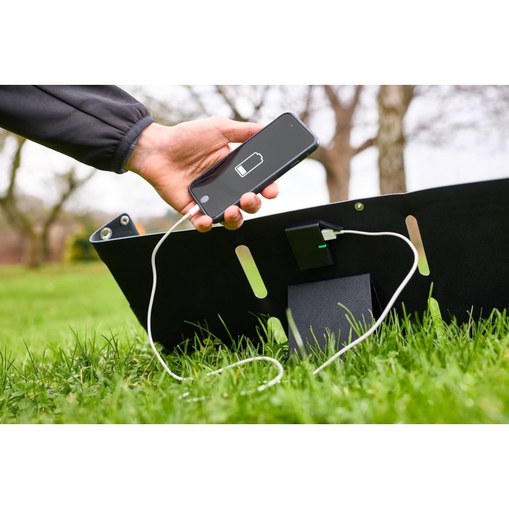 OSRAM BATTERYcharge SOLAR OFSP20 składany panel solarny 20 W USB-C/USB-A, IP65 - ujęcie 8