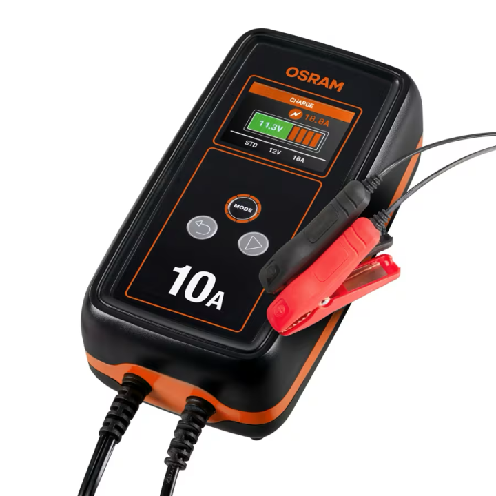 OSRAM BATTERYcharge 1010 – inteligentny prostownik 10 A, 12/24 V - ujęcie 3