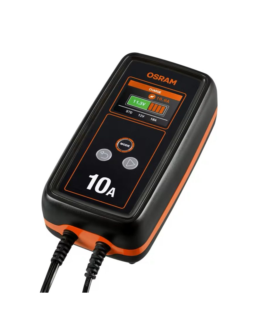 OSRAM BATTERYcharge 1010 – inteligentny prostownik 10 A, 12/24 V