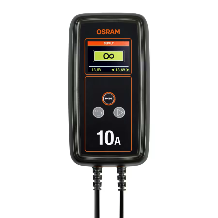 OSRAM BATTERYcharge 1010 – inteligentny prostownik 10 A, 12/24 V - ujęcie 13
