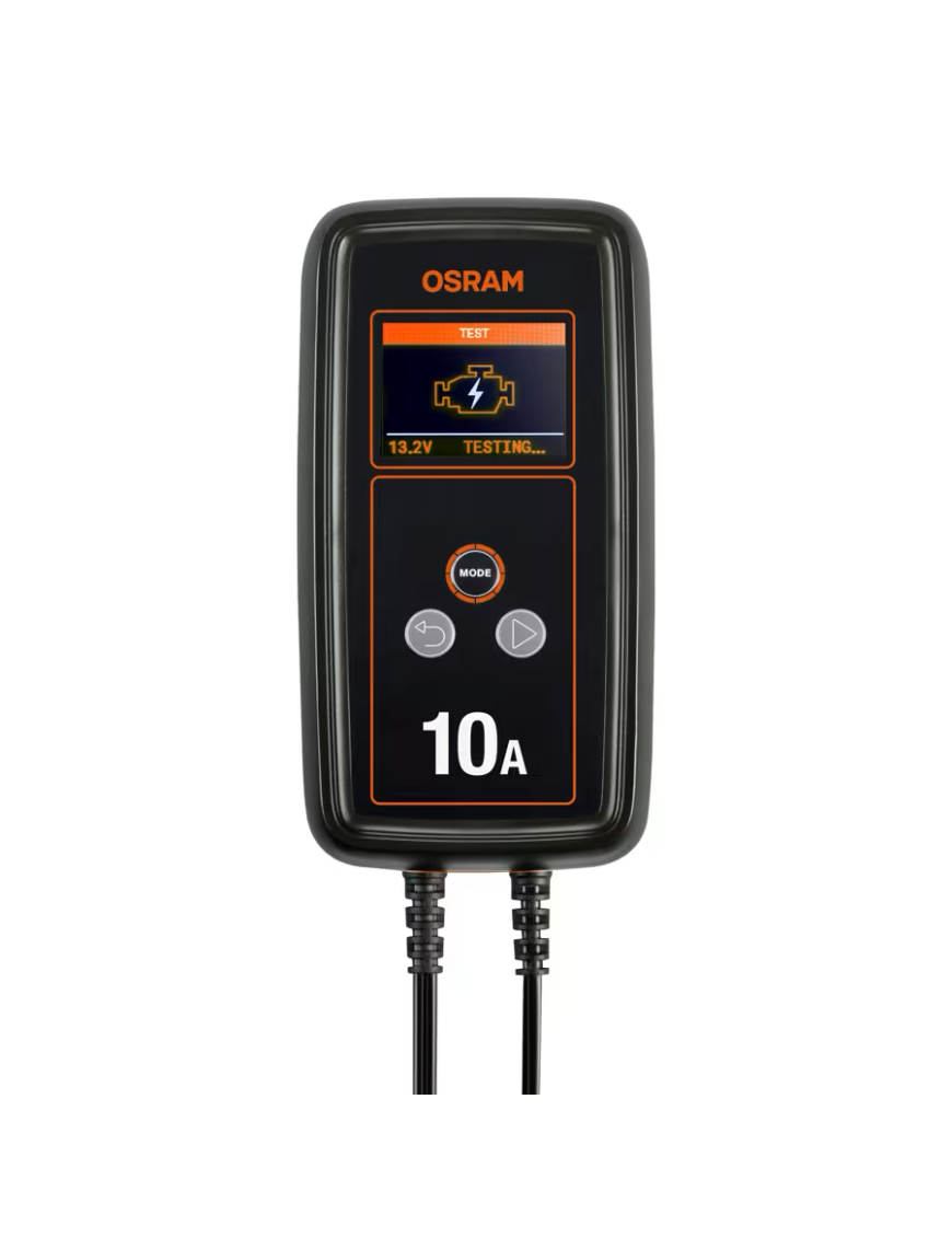 OSRAM BATTERYcharge 1010 – inteligentny prostownik 10 A, 12/24 V