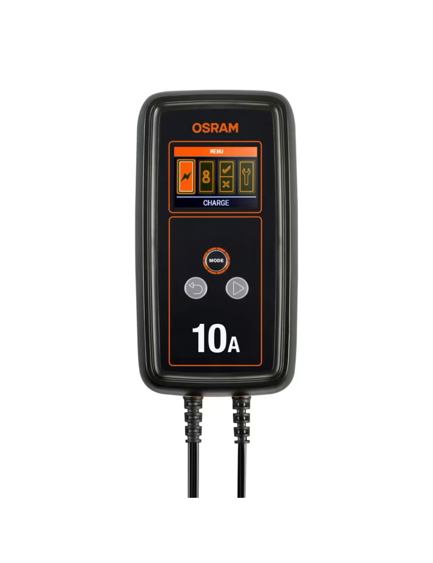 OSRAM BATTERYcharge 1010 – inteligentny prostownik 10 A, 12/24 V