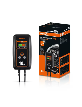 OSRAM BATTERYcharge 1010 – inteligentny prostownik 10 A, 12/24 V