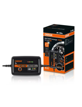 OSRAM BATTERYcharge 1005 – inteligentny prostownik 5 A, 6/12 V, 4–120 Ah