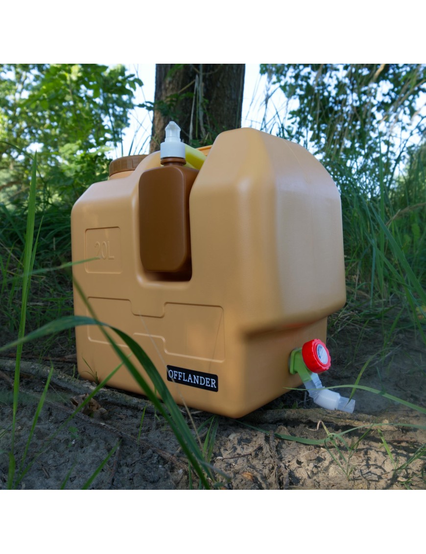 OFFLANDER ZBIORNIK NA WODĘ Z KRANIKIEM 20L OFFLANDER ZBIORNIK NA WODĘ Z KRANIKIEM 20L