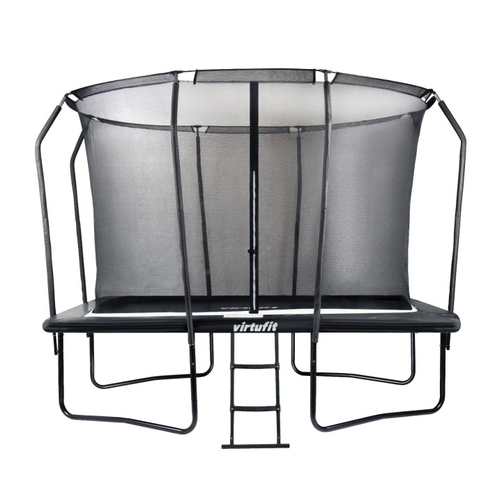 VIRTUFIT TRAMPOLINA PREMIUM Z SIATKĄ BEZPIECZEŃSTWA 213 x 305 CM