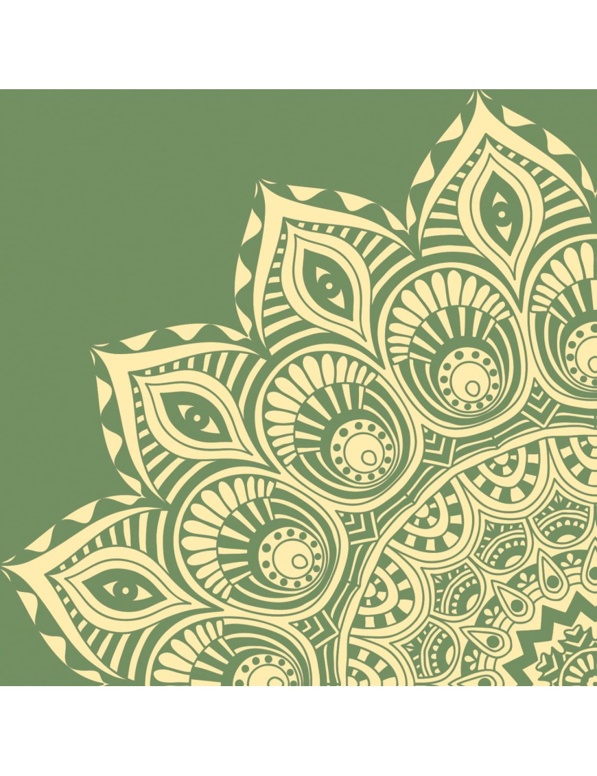 GAIAM MATA DO JOGI OLIVE HAZE MANDALA 6 MM 67308 GAIAM MATA DO JOGI OLIVE HAZE MANDALA 6 MM 67308