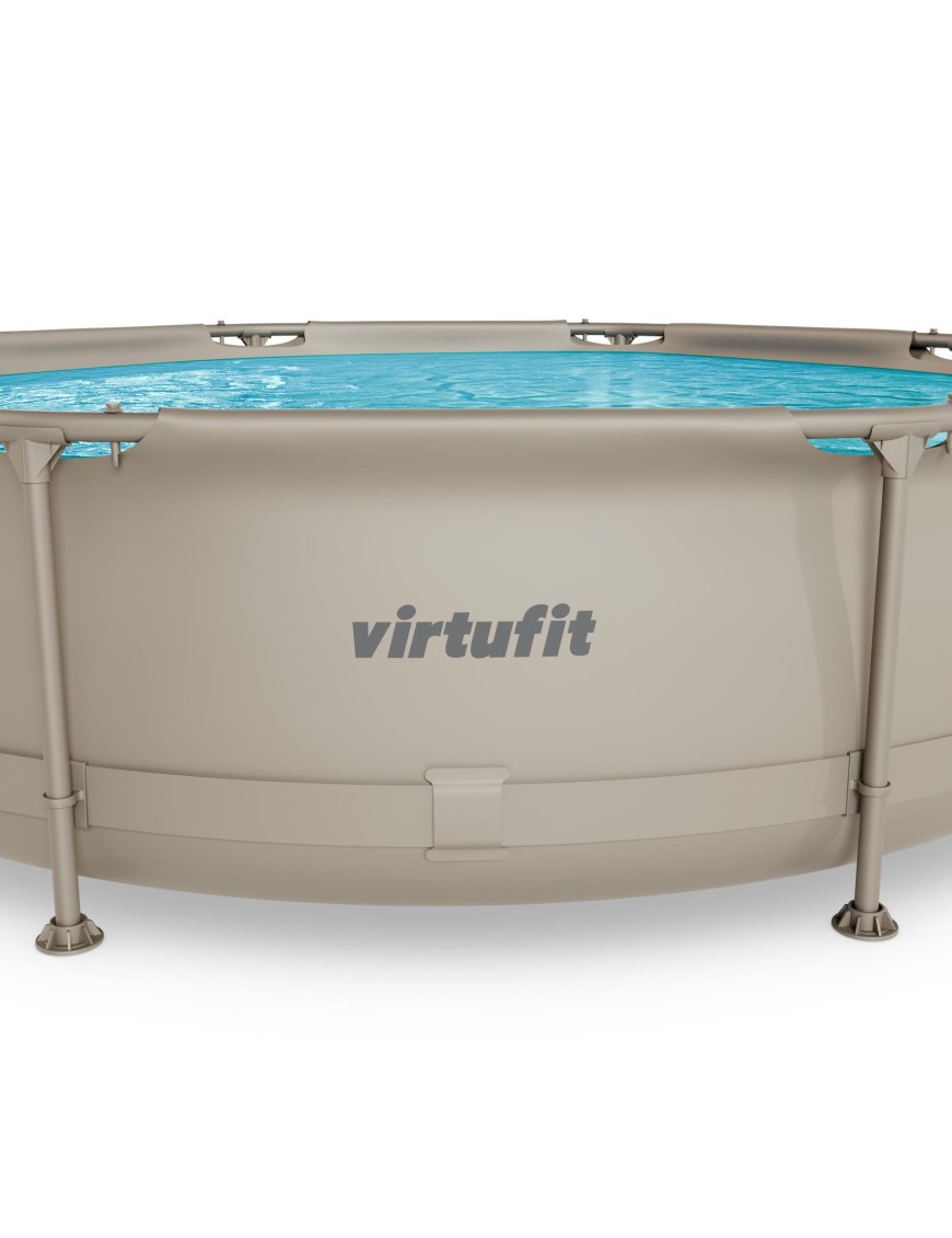 VIRTUFIT OKRĄGŁY BASEN 305 CM Z POMPĄ FILTRUJĄCĄ BEŻOWY VIRTUFIT OKRĄGŁY BASEN 305 CM Z POMPĄ FILTRUJĄCĄ BEŻOWY