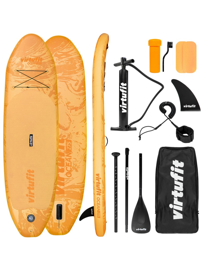 VIRTUFIT DESKA SUP OCEAN 275 Z AKCESORIAMI POMARAŃCZOWY VIRTUFIT DESKA SUP OCEAN 275 Z AKCESORIAMI POMARAŃCZOWY