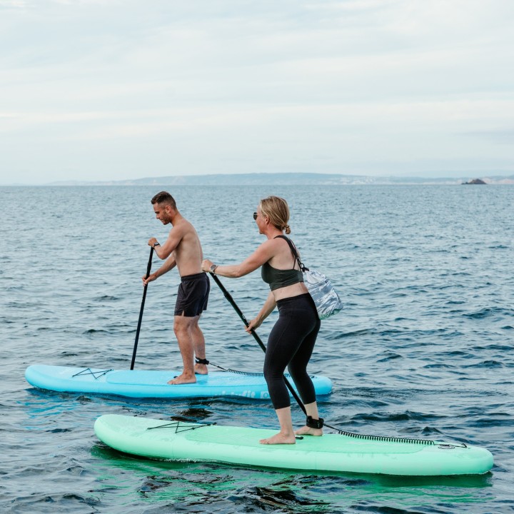 VIRTUFIT DESKA SUP OCEAN 275 Z AKCESORIAMI POMARAŃCZOWY