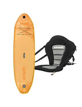 VIRTUFIT DESKA SUP CRUISER 305 Z SIEDZISKIEM I AKCESORIAMI POMARAŃCZOWY