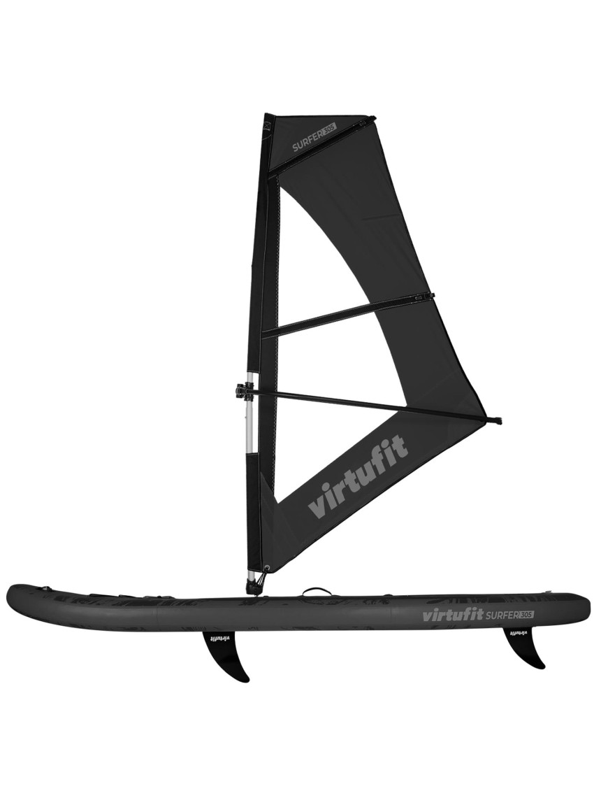 VIRTUFIT DESKA SUP SURFER 305 Z ŻAGLEM I AKCESORIAMI CZARNY VIRTUFIT DESKA SUP SURFER 305 Z ŻAGLEM I AKCESORIAMI CZARNY
