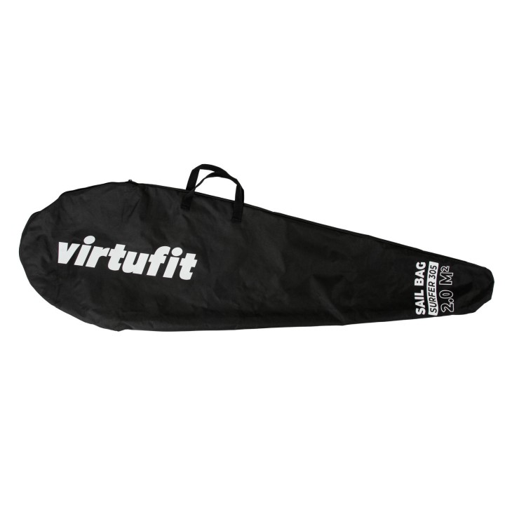 VIRTUFIT DESKA SUP SURFER 305 Z ŻAGLEM I AKCESORIAMI CZARNY