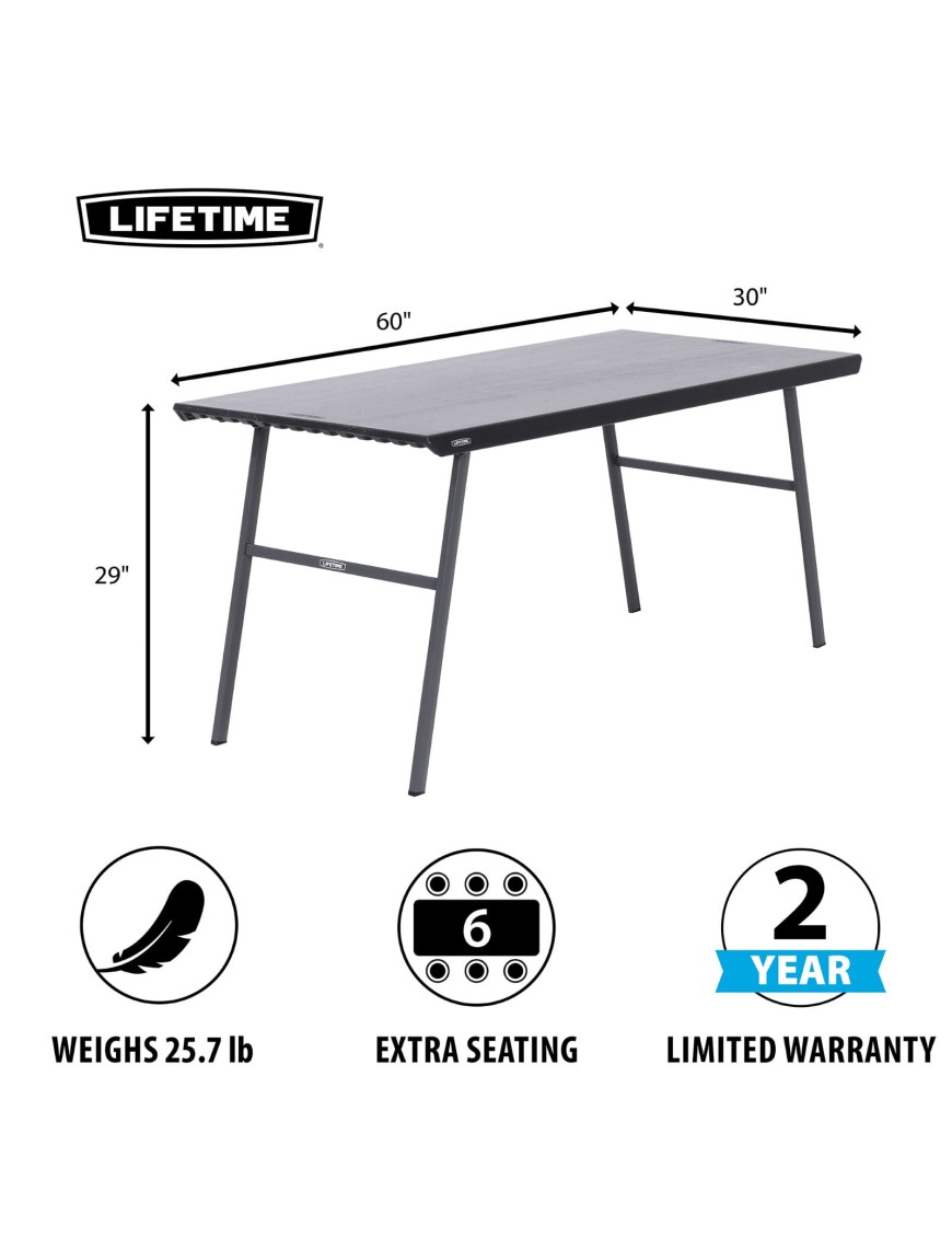 LIFETIME BIURKO SKŁADANE 152CM 80957 LIFETIME BIURKO SKŁADANE 152CM 80957