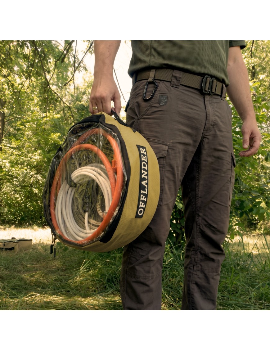 OFFLANDER TORBA OKRĄGŁA ZAMYKANA Z PRZEZROCZYSTĄ GÓRĄ PVC 24 L OFFLANDER TORBA OKRĄGŁA ZAMYKANA Z PRZEZROCZYSTĄ GÓRĄ PVC 24 L