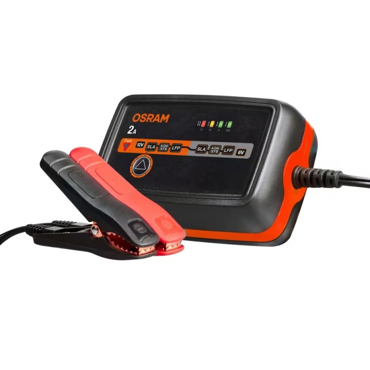 OSRAM BATTERYcharge 1002 – inteligentny prostownik 6/12 V, 2 A, IP65 - ujęcie 4