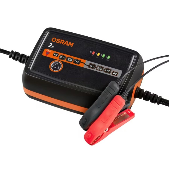 OSRAM BATTERYcharge 1002 – inteligentny prostownik 6/12 V, 2 A, IP65 - ujęcie 6