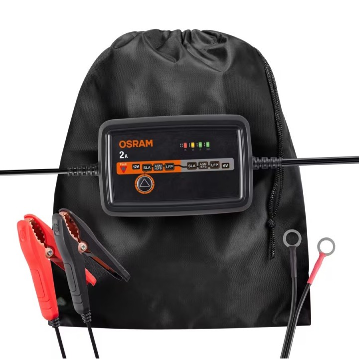 OSRAM BATTERYcharge 1002 – inteligentny prostownik 6/12 V, 2 A, IP65 - ujęcie 8