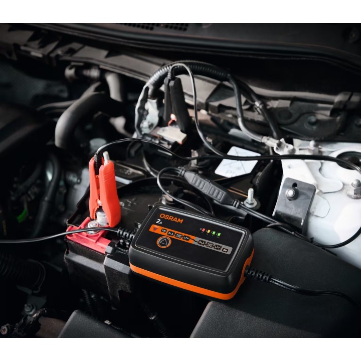 OSRAM BATTERYcharge 1002 – inteligentny prostownik 6/12 V, 2 A, IP65 - ujęcie 18