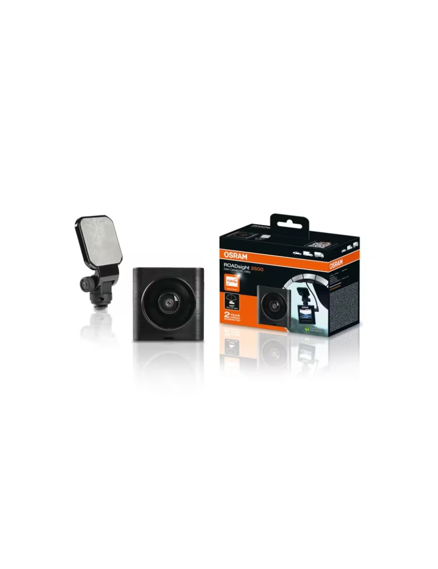 OSRAM ROADsight 2500 ODC2500 – kamera samochodowa 1080p, 140°, HDR