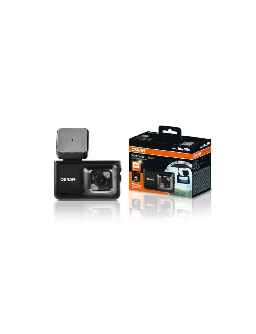 OSRAM ROADsight 3500 – kamera samochodowa 1296p, GPS, HDR, 140°