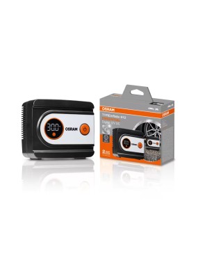 OSRAM TYREinflate 612 ESSENTIAL OTI612ESN – cyfrowy kompresor do opon 12 V, 6,9 bar