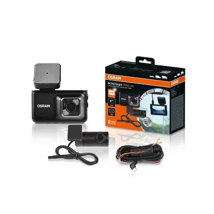 OSRAM ROADsight PRO 30 – kamera samochodowa przód + tył, GPS, HDR - ujęcie 2