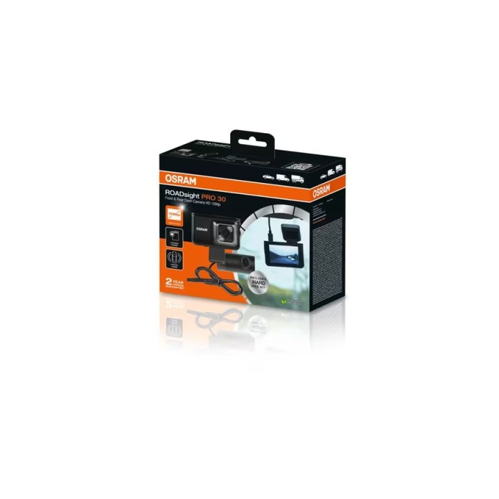 OSRAM ROADsight PRO 30 – kamera samochodowa przód + tył, GPS, HDR - ujęcie 3