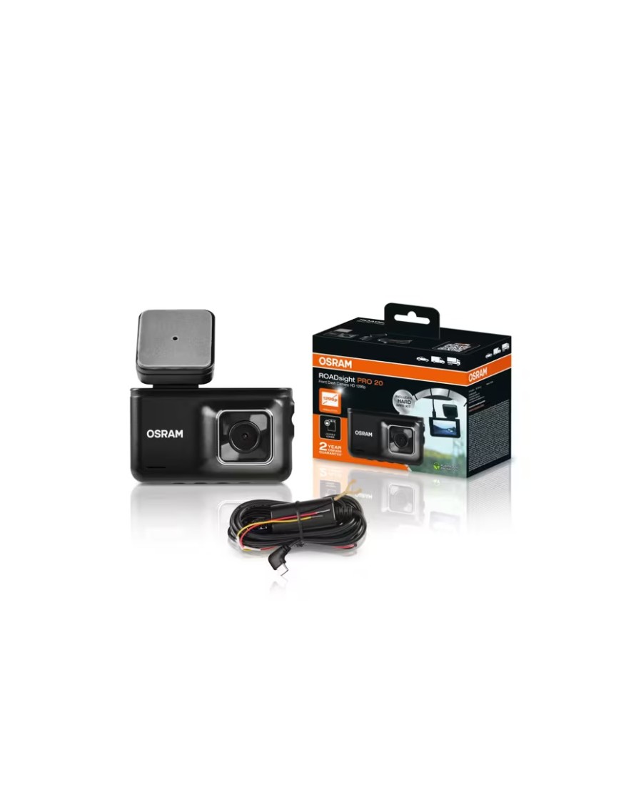 OSRAM ROADsight PRO 20 – kamera samochodowa 1296p, GPS, HDR, 140°