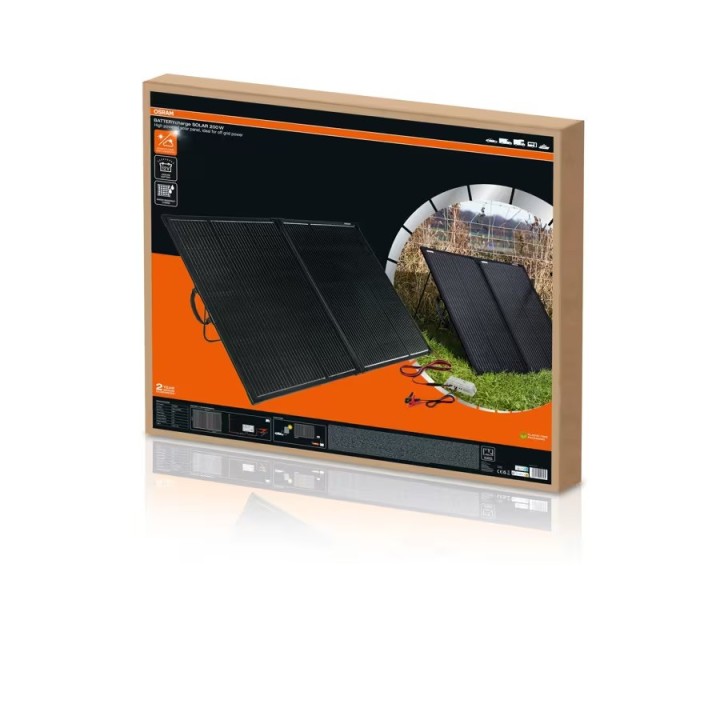 OSRAM BATTERYcharge SOLAR 200W OHPS200 – składany panel solarny 200 W do akumulatorów 12 V - ujęcie 14