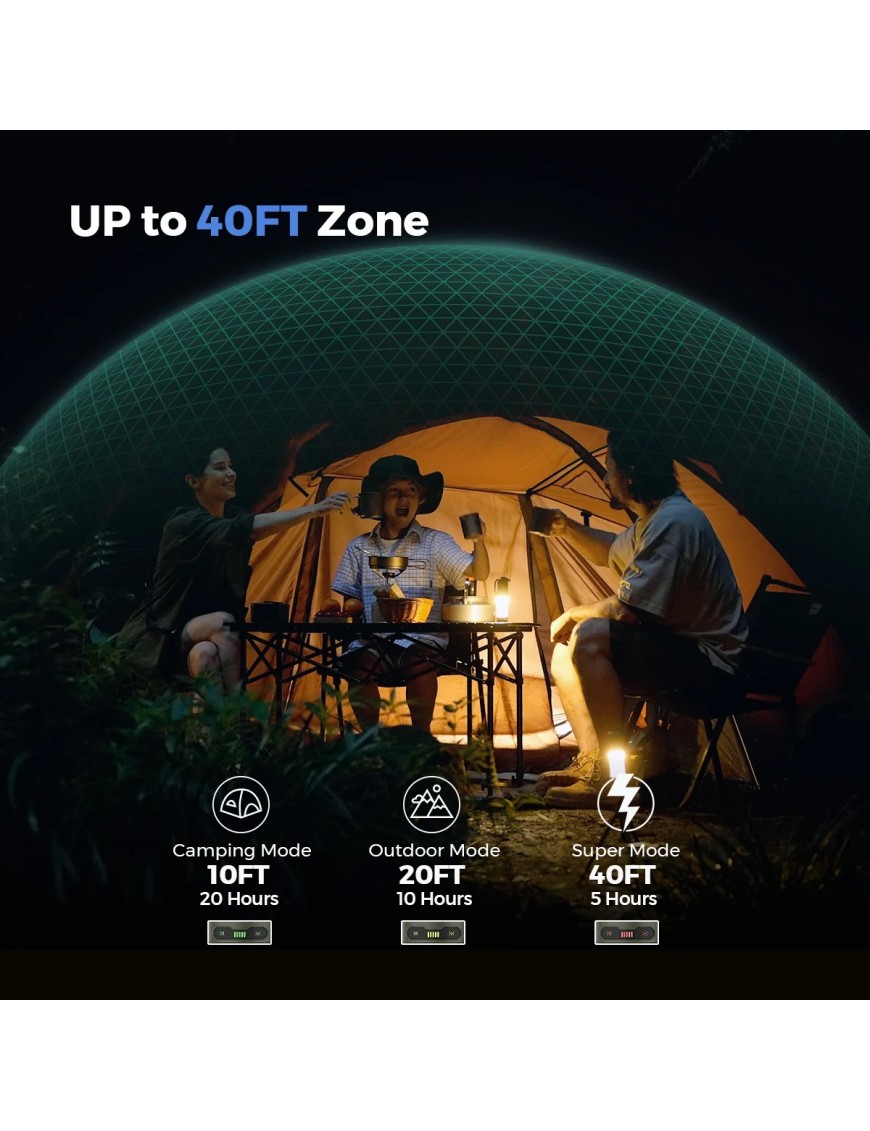 FLEXTAIL TINY REPELLER S – odstraszacz komarów 2w1 z lampą LED 400 lm, zielony
