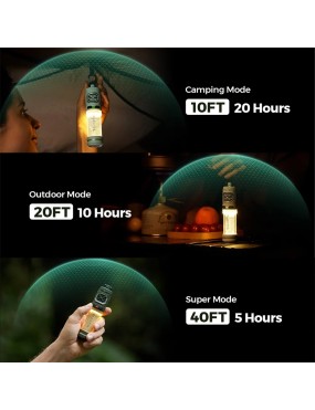 FLEXTAIL TINY REPELLER S – odstraszacz komarów 2w1 z lampą LED 400 lm, zielony
