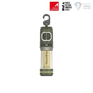 FLEXTAIL TINY REPELLER S – odstraszacz komarów 2w1 z lampą LED 400 lm, zielony