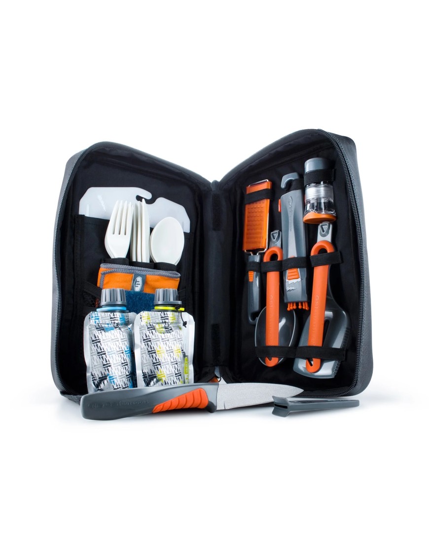 GSI Outdoors Destination Kitchen Set 24 – 24-elementowy zestaw kuchenny dla 4 osób