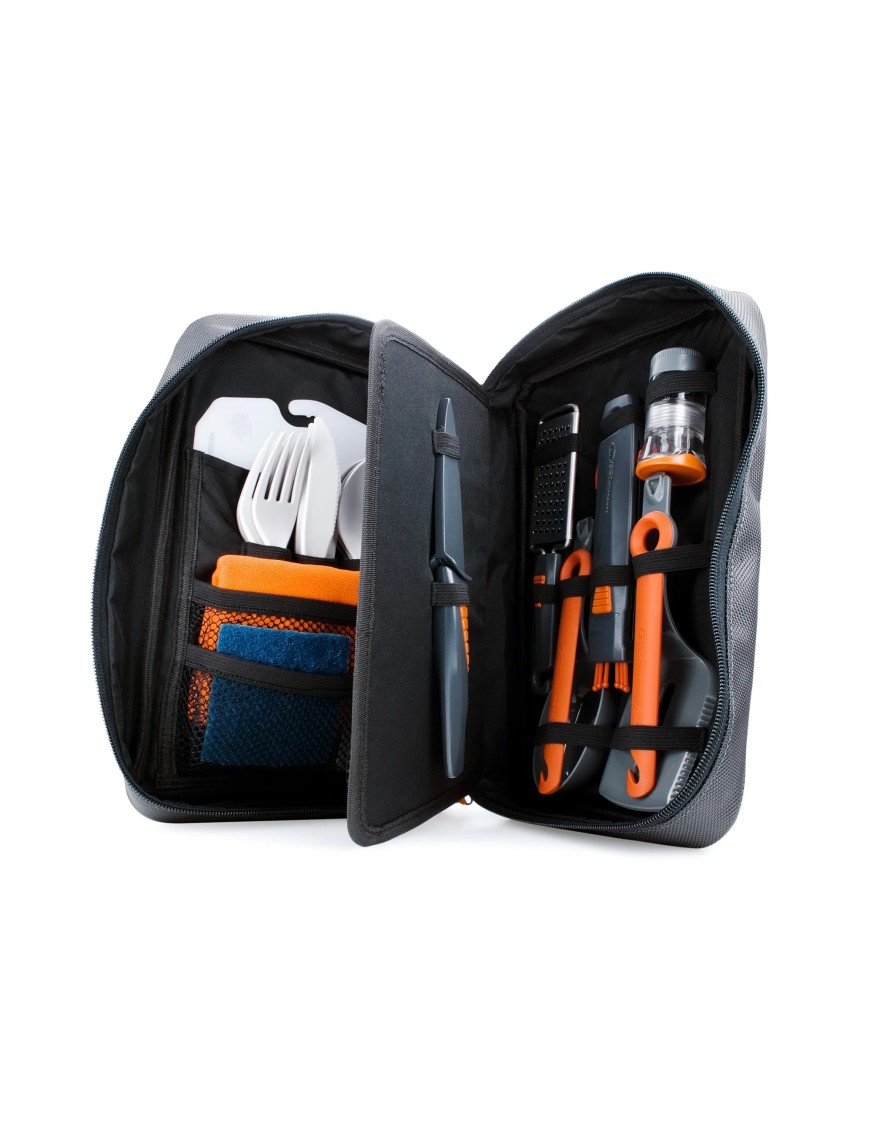 GSI Outdoors Destination Kitchen Set 24 – 24-elementowy zestaw kuchenny dla 4 osób