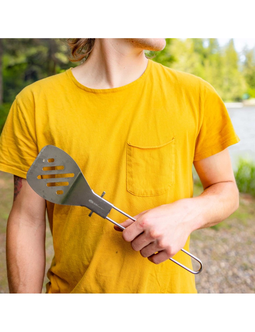 GSI Outdoors Basecamp Chef's Tool Set – 6-częściowy zestaw przyborów kuchennych na kemping