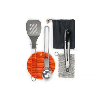 GSI Outdoors Basecamp Chef's Tool Set – 6-częściowy zestaw przyborów kuchennych na kemping