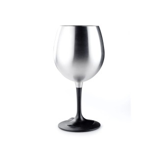GSI Outdoors Glacier Stainless Nesting Red Wine Glass 63310 – składany kieliszek do czerwonego wina 449 ml