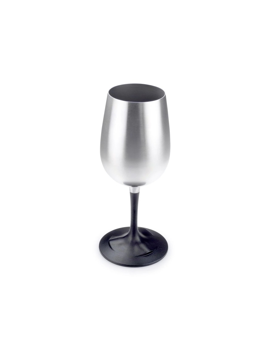 GSI Outdoors Glacier Stainless Nesting Wine Glass – składany kieliszek turystyczny 320 ml
