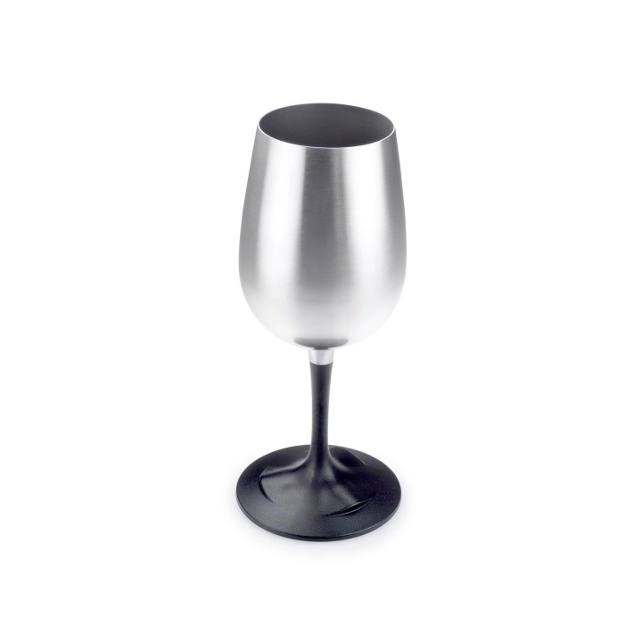 GSI Outdoors Glacier Stainless Nesting Wine Glass – składany kieliszek turystyczny 320 ml - ujęcie 2