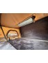 Namiot dachowy Escape VARIO 210 cm Szary – czarna pokrywa