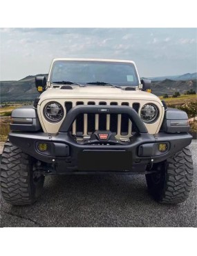 Zderzak stalowy Jeep Wrangler JL / Gladiator AEV Style z płytą pod wyciągarkę