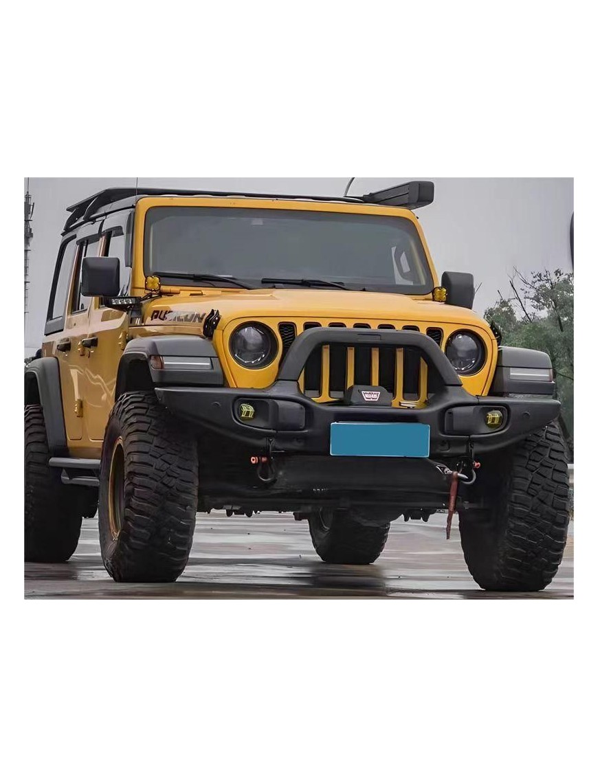 Zderzak stalowy Jeep Wrangler JL / Gladiator AEV Style z płytą pod wyciągarkę