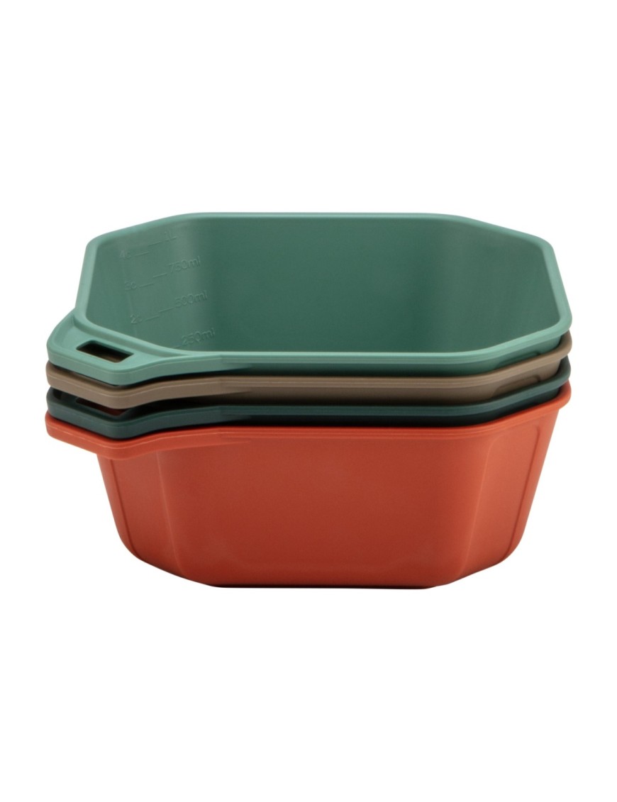 Gerber ComplEAT Tableware Set – zestaw naczyń turystycznych 9 el. dla 4 osób