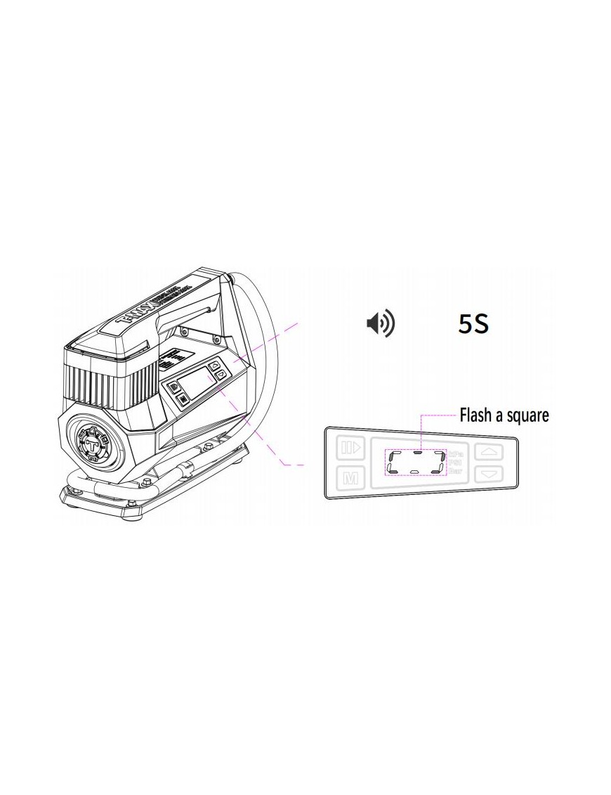 T-MAX Storm Pump – kompresor samochodowy 12 V, 190 l/min, 150 PSI