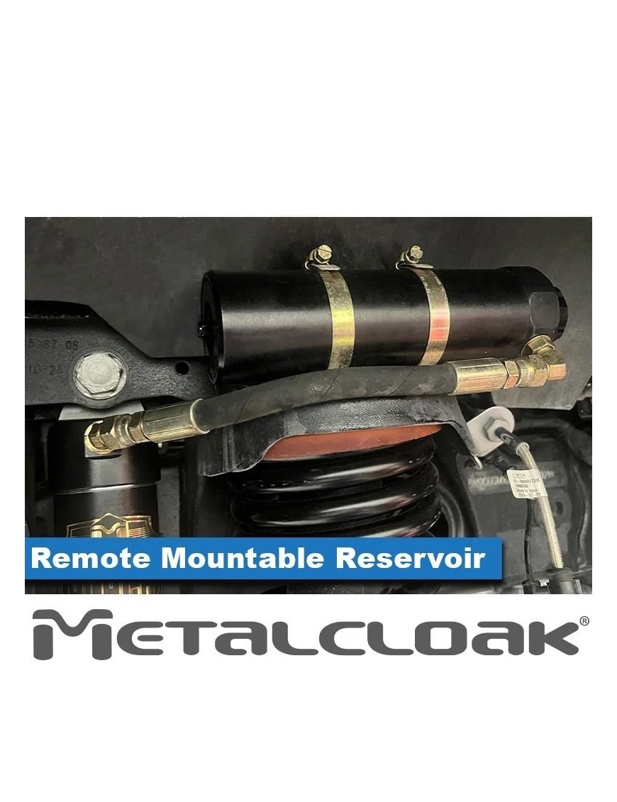 MetalCloak RockSport Black 2.5 – przednie amortyzatory z zewnętrznym zbiornikiem do INEOS Grenadier