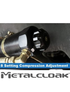 MetalCloak RockSport Black 2.5 – przednie amortyzatory z zewnętrznym zbiornikiem do INEOS Grenadier