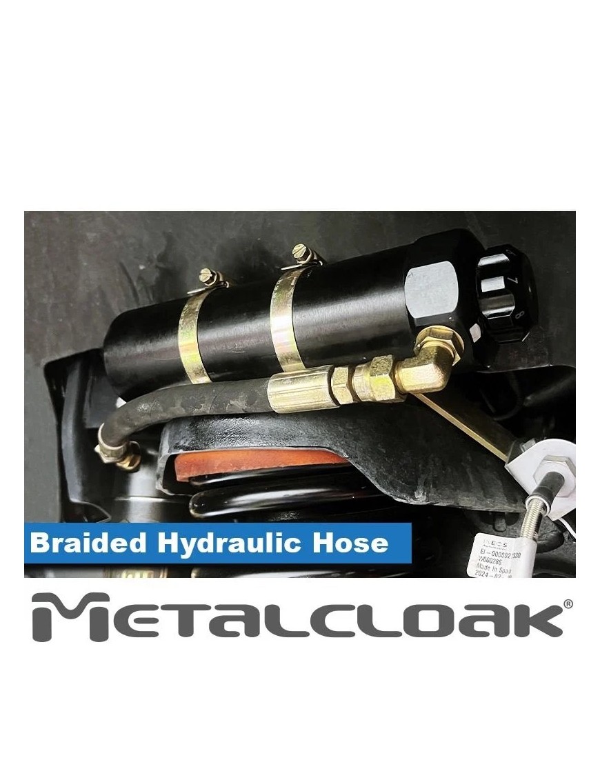 MetalCloak RockSport Black 2.5 – przednie amortyzatory z zewnętrznym zbiornikiem do INEOS Grenadier